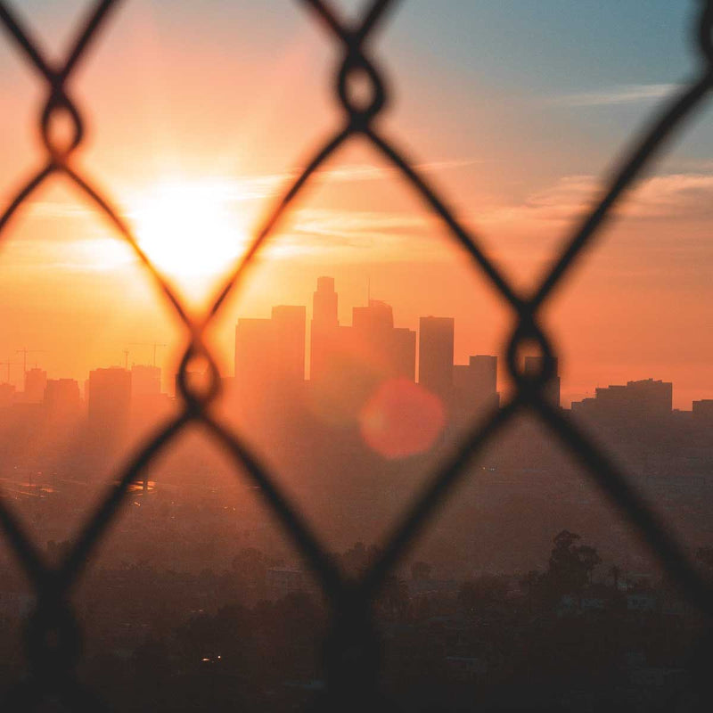 Los Angeles Downtown Sunset High Quality Image 1200x1200