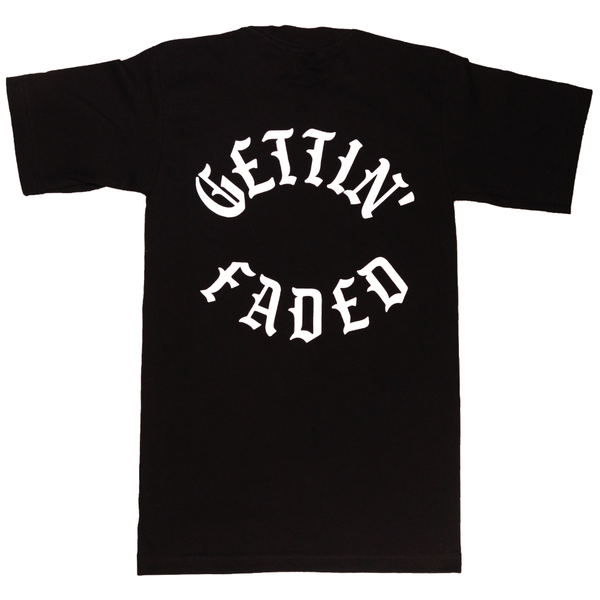 Gettin Faded Classic T-Shirt - Black